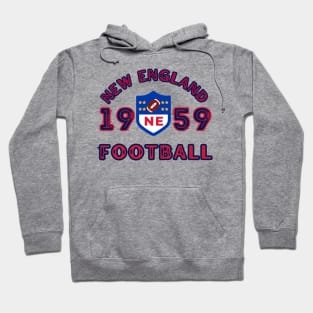 New England Football Vintage Style Hoodie